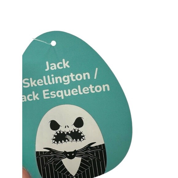 Squishmallow The Nightmare Before Christmas ANGRY JACK Skellington Halloween 8" - Picture 5 of 6